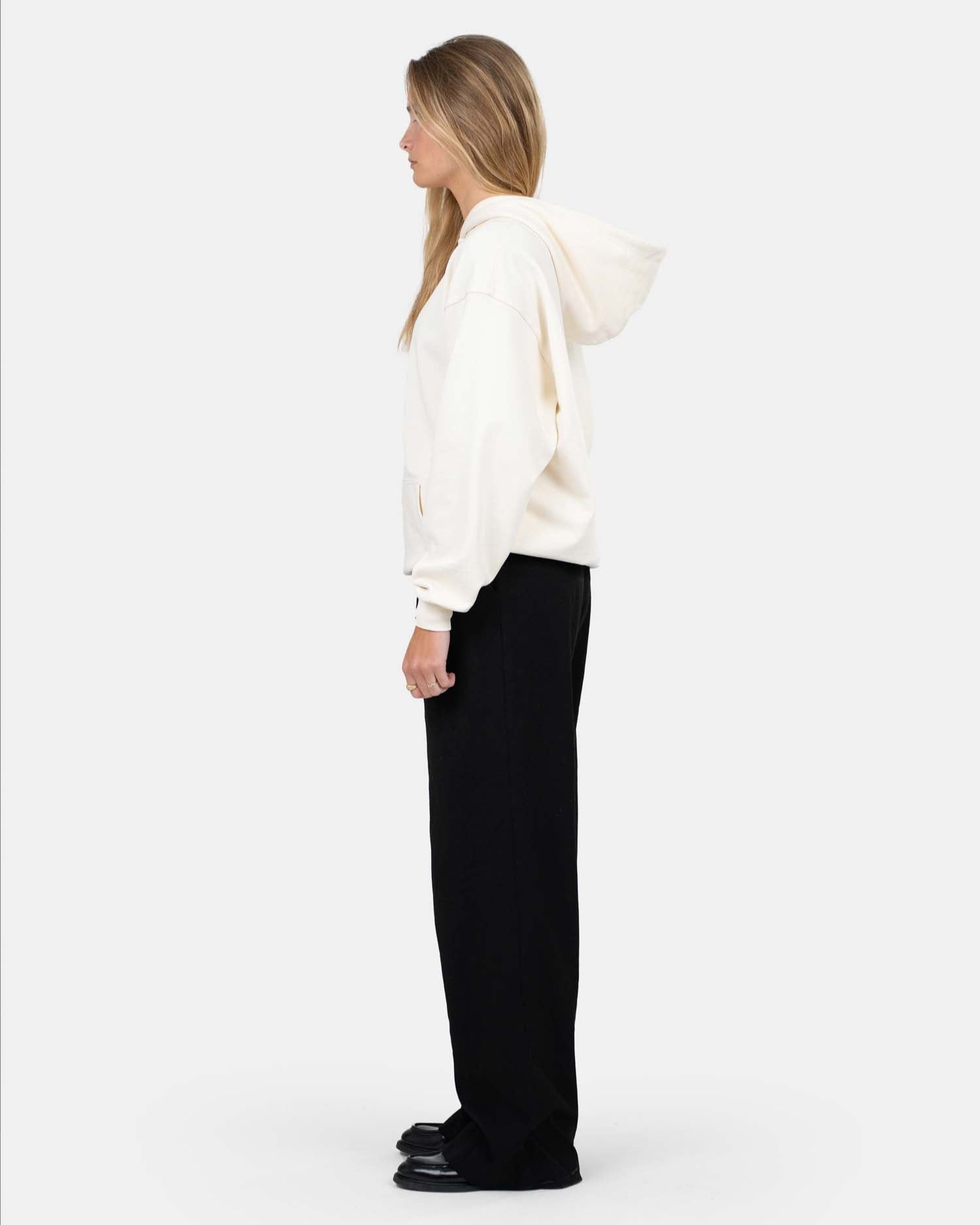Blank Hoodie White | Skagen - clothing.dk